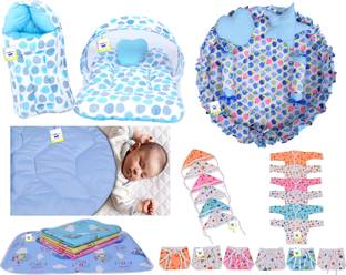 Toddylon New Born Baby Care Clothing And Essential Gift Set Combo