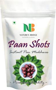 Nature's Bridge Pan Shots (Instant Paan, Mouth Freshener, Mukhwas) Pan Flavor Candy | Paan Shots | Pan Laddu - 250 Gm Paan Candy