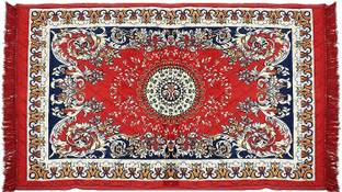 RRC Maroon Velvet Area Rug