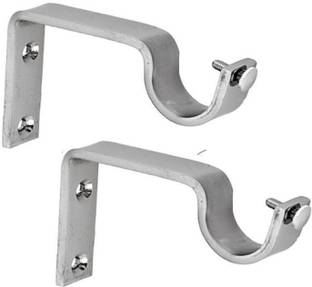 Katarias Silver Rod Rail Bracket Metal