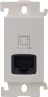 Legrand Mylinc RJ45 Cat6 data Socket 675545 10 A Single Pin Socket