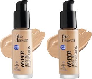 BLUE HEAVEN Hyper Matte Foundation Buildable coverage for every shade Foundation