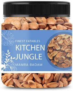 Kitchen Jungle Original Mamra Giri Almonds- Premium Real Mamra Giri Almonds