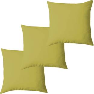 Linenovation Microfibre Cushion Pack of 3 Solid