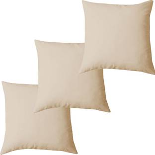 Linenovation Microfibre Cushion Pack of 3 Solid