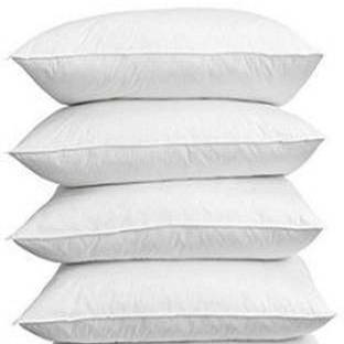 WILD MINT Microfibre Solid Sleeping Pillow Pack of 4
