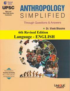 Anthropology Simplified Through Questions & Answers - 6th Edition UPSC