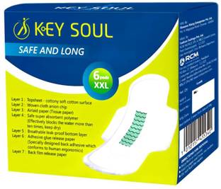 RCM KEY SOUL SAFE AND LONG Sanitary Pad