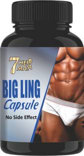 7Herbmaya Ayurvedic Big Ling Capsule for Men Natural Power & Stamina, Strength, Vigour and Health ,Vitality, Muscle Building, Improves Testosterone Level and Boost Energy