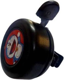 did super24 Bicycles Aluminium Black Bell Doremon with Black Powder Coating for All Size Cycle Bell