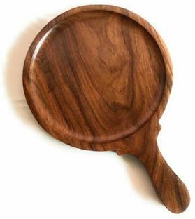 QUEEN ART HANDICRAFTS Pizza pan/cutting board/snacks plate/10 inch round Pizza Tray