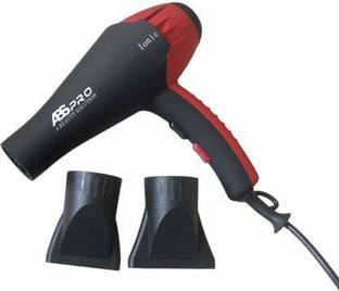 STAR ABS PRO Professional Unbreakable high speed hot and cold Hair Dryer (1850 W, Black and Red) Hair Dryer