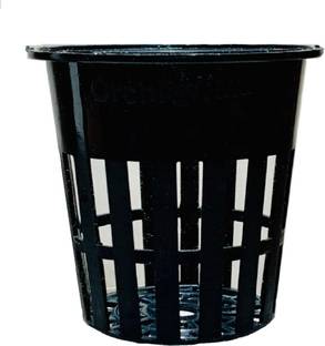 KOO Retails 2 Inch Net Pots {25 Pc Black} 100% Virgin for Aquaponic/Hydroponic/Tissue Culture Plant Container Set