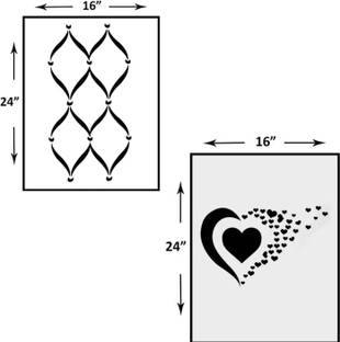HndB 40469-40372 Quilting Stencil