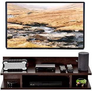 Umar Enterprises Wall T.V set up box stand & Wall T.V entertainment unit set up box stand MDF MDF (Medium Density Fiber) Wall Shelf