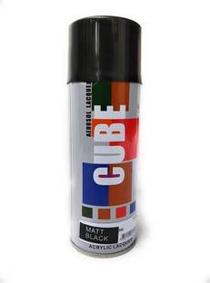 CUBE Matt Black Spray Paint 400 ml