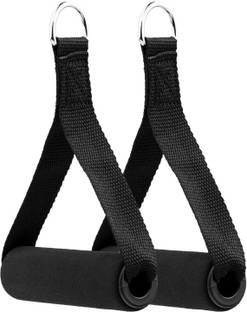 Black Mountain 2 Pcs Exercise Handles Cable Machine Attachments Resistance Bands Grips Handles Multi-training Bar