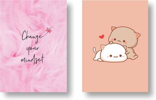 3DS Notebook A5 Diary Unruled 80 Pages