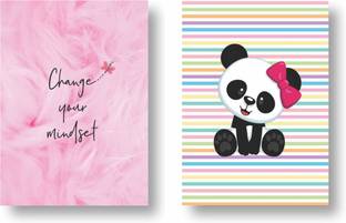 3DS Notebook A5 Diary Unruled 80 Pages