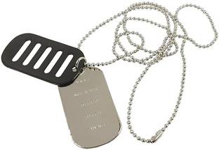 MIXOF Silver Plated Stainless Steel Chain Set