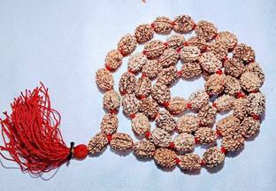 Vegga 3 mukhi mala Wood Chain