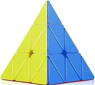 CPM Triangle cube /Pyramid Super Smooth Stickerless High Speed (Pack of 1)