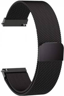 gettechgo Premium Metal Magnetic Milanese Loop Strap Band Only Compatible with Realme Smart Watch 2 / Realme Smart Watch 2 Pro / Realme Smart Watch S / Realme Smart Watch S Pro. Smart Watch Strap