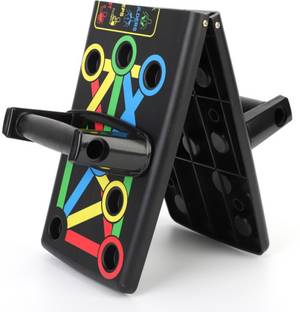 Sheling Foldable Push Up Board System with Strong Grip Handles And 8 Non-Slip Round Pads Push-up Bar