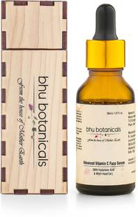 bhu botanicals Advanced Vitamin C Face Serum(with Hyaluronic Acid & Witch Hazel Extract) 30ml