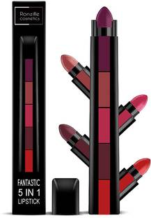 RONZILLE Fantastic 5 Step Lipstick 5 in 1 Lipstick Shade -B