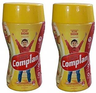 COMPLAN kesar badam flavour drink 200 gram pack of 2