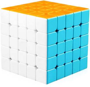 CPM Magic 5x5 High Speed Super Smooth Rubix Cube Stickerless (PACK OF 1)