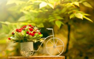 FLOWER POT POSTER HD Wallpaper Background Fine Art Paper DECORATION Fine Art Print