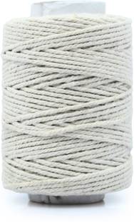 Craft Affair | Cotton Piping (40 Meter, Pack of 1) White Color | Used for Piping in Dresses.