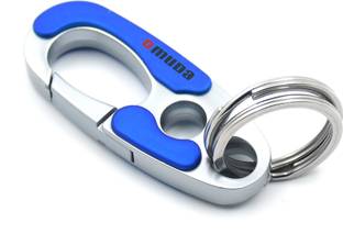 Omuda Premium Hook Metal Gift for boy girls friend husband Bike & Car Key Chain