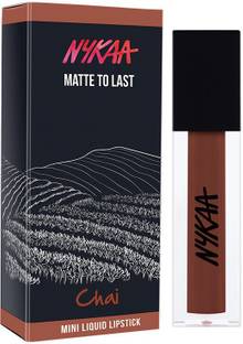 NYKAA Matte To Last! Mini Liquid Lipstick - Chai 18