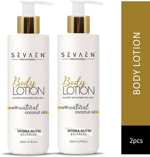 SEVAEN Moisture Nourishing Body Lotion, Daily Moisturizer for Dry Skin, Gives Non-Greasy, - For Men & Women