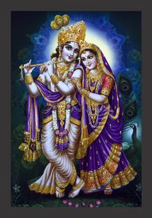 IVOKE Radha Krishna Religious Frame