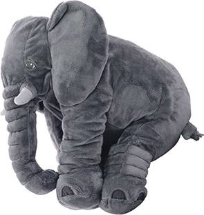 DearJoy Big Size Elephant Pillow Microfibre Animals Baby Pillow Pack of 1