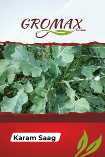 Gromax India Karam Saag With Free Try Me Seeds Pack Seed