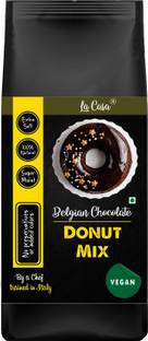 La Casa Belgian Chocolate Donut Mix | Vegan | Can be Baked or Fried | 300 g