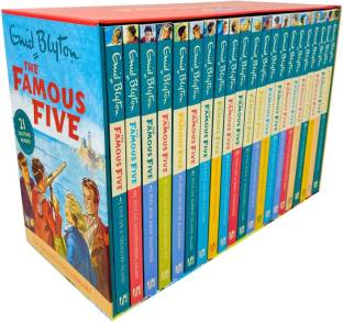 Famous Five 21 Book Complete Classic Edition Gift Set