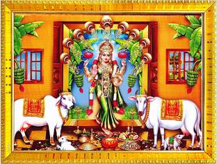 Zig Zag Gruha Lakshmi Religious Frame