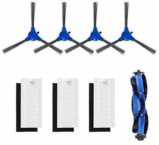 Cezo 11pcs Vacuum Cleaner Relacement Part - Main Brush/Side Brushes/Filters - for Eufy Robovac 11s / 30 - Nylon, Plastic Vacuum Cleaner Filter
