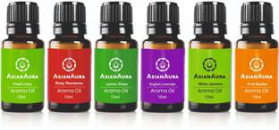 Asian Aura Rosy Romance Aroma Oil Aroma Diffuser Oil (Rosy Romance) Pack Of 1 in 10 ML