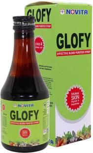 Novita Glofy Syrup | Blood Purifier | Blood Purifier Syrup for Glowing Skin | 200 ml