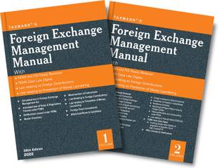 Taxmann's Foreign Exchange Management (FEMA) Manual (Set of 2 Vols.) – Compendium of Amended, Updated & Annotated text of FEMA, FCRA, PMLA & FDI along with Rules, Master Directions, Case Laws, etc.