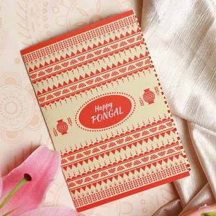 Floweraura Traditional Pongal Greeting Card Gifts For Festival Greeting Card