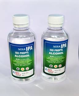 max deals Isopropyl Alcohol IPA 99.99% Cleaning Kit of 200 Ml x 2 Bottles for Computers, Laptops, Mobiles