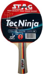 STAG Tec Ninja Table Tennis racquet Red, Black Table Tennis Racquet